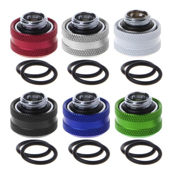 

fans & coolings water cooling g1/4 thread 14mm rigid hard tube connector block fittings