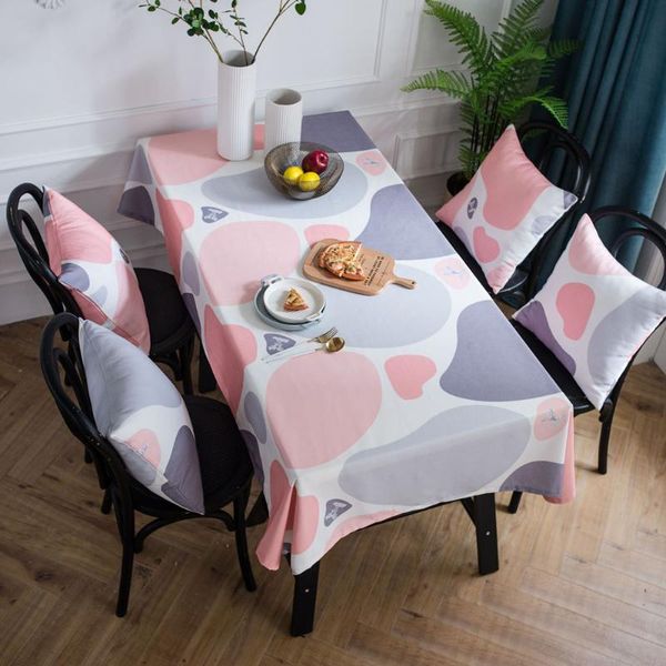 

table cloth waterproof mediterranean style tablecloth rectangular square coffee tea decorative cover mantel de mesa