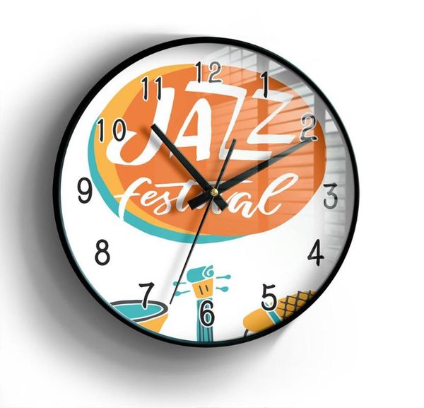 

wall clocks nordic silent clock large hanging watch home simple modern living room luxury saat dÃ©cor
