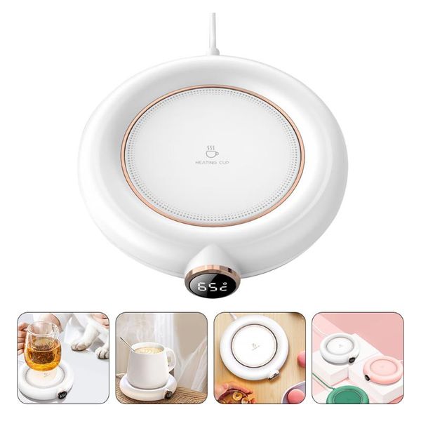 

mats & pads 1pc electronic coffee tea cup heater usb heat preservation mug warmer