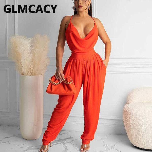 

spaghetti strap backless crisscross slim jumpsuit 210702, Black;white