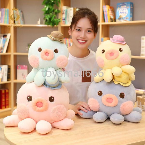 

20/30/40cm cartoon ocs plush toy kawaii soft stuffed marine animals doll home decor kids birthday christmas gifts