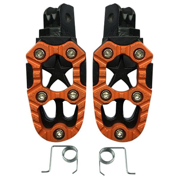 

pedals 1pair durable treadle repair sturdy anti slip footrest pedal aluminum alloy replacement motorcycle foot pegs universal dirt bike