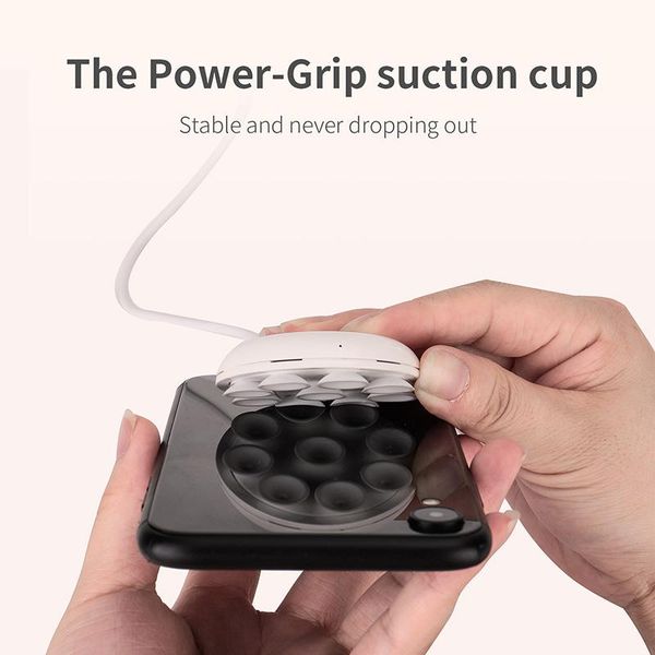 

cell phone mounts & holders sucker type wireless charger with two charging modes anti-scratch process nd998