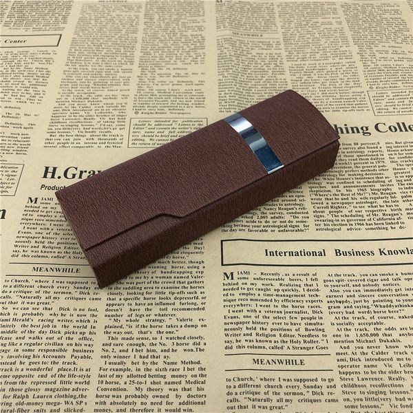 

high-quality crocodile skin style leather sunglasses box