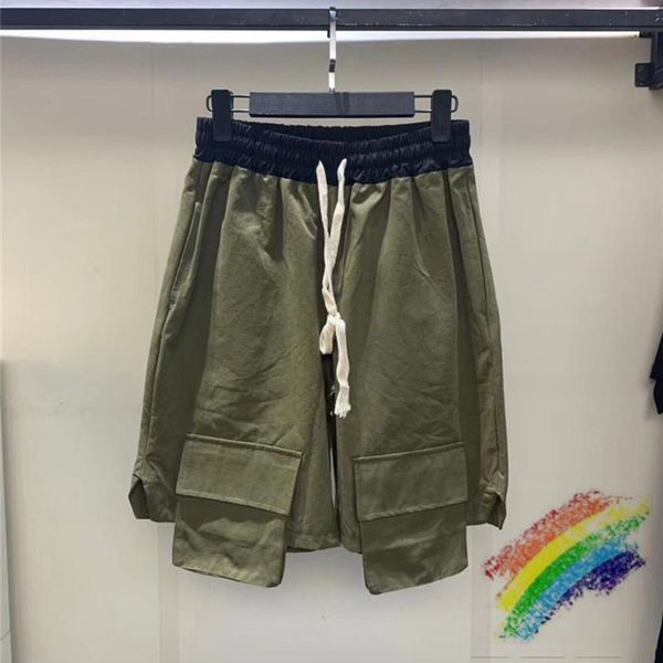 

men's pants 2021ss cargo shorts men women 1:1 streetwear fashion casual hip-hop beach sportswear, Black