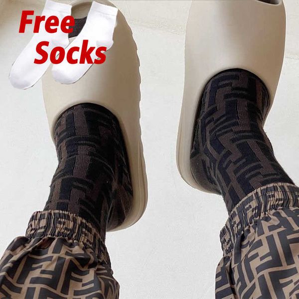 

yeesy foam runner slide women men slippers desert sand bone resin sandal bench sneakers yoga outdoor sports football basketball soccer b 7hn, Black