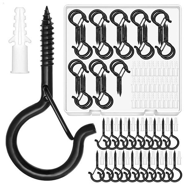 

hooks & rails 30 pack screw , outdoor for light eye in cup ceiling plants christmas