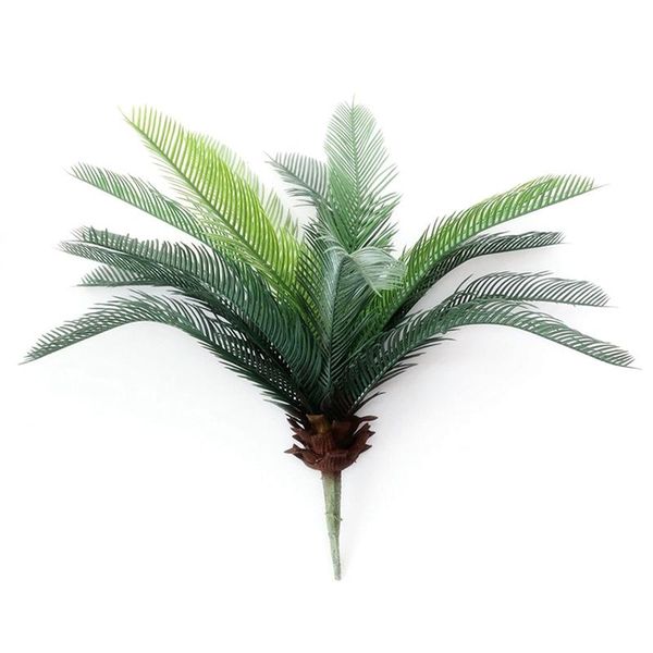 

decorative flowers & wreaths tropical palm tree artificial plastic fake plant bouquet for jungle party apartment decorations faux foliage