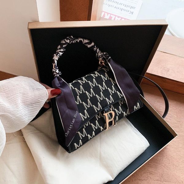

evening bags luxury fashion shoulder bag 2021 women underarm retro handbag tote casual square messenger purse crossbody