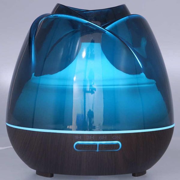 

humidifiers 400ml wood grain air humidifier remote control aromatherapy diffuser with night light 100-240v aroma home office use