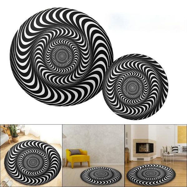 

carpets 3d carpet round living room decoration door mat floor salon bedroom alfombra entrance