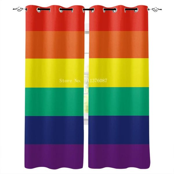 

blankets rainbow blue and white stripes blackout curtains home kids bedroom school dormitory el decor living room modern curtain blanket