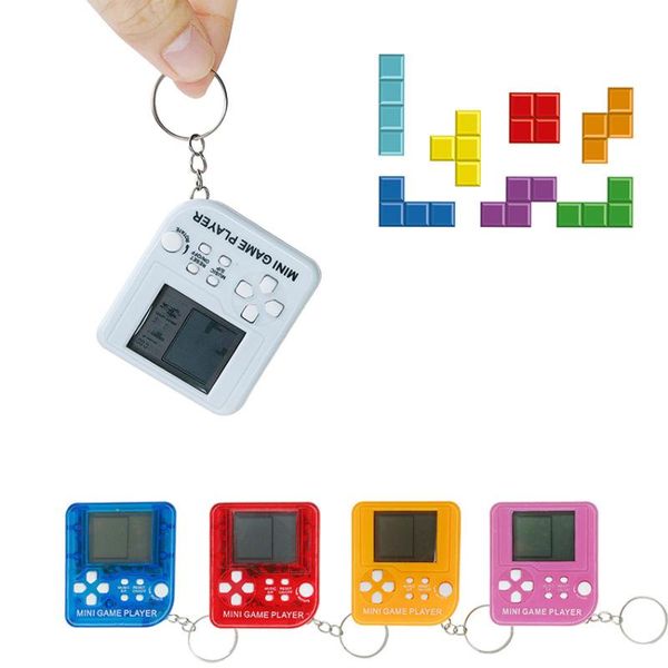 

portable game players handheld console toy tetris nostalgic cartoon creative year christmas gift