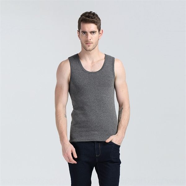 

tmmz autumn and wtermen' warm men' tank in autumn and winter warm vest vest, White;black