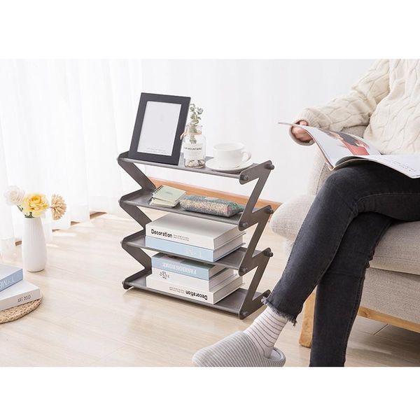 

hooks & rails stackable shoe organizer 4/5 tier multi-layer storage for shoes and daily supplies in home