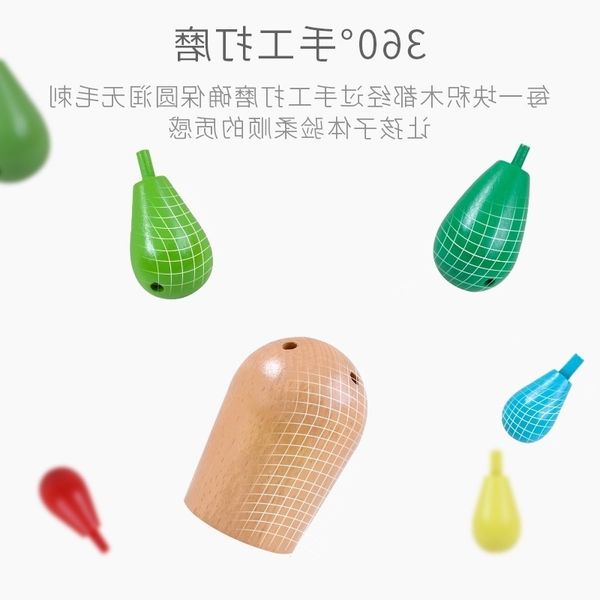 

14wooden cactus block 0.41 children's assembled wooden cactus tree early education educational toys