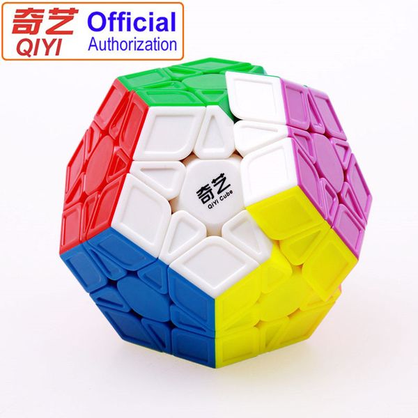 

QIYI Brand Magic Cube Profissional Megaminx Magic Cube Competition Speed Puzzle Cubes Toys For Boys Children Kids Cubo Magico