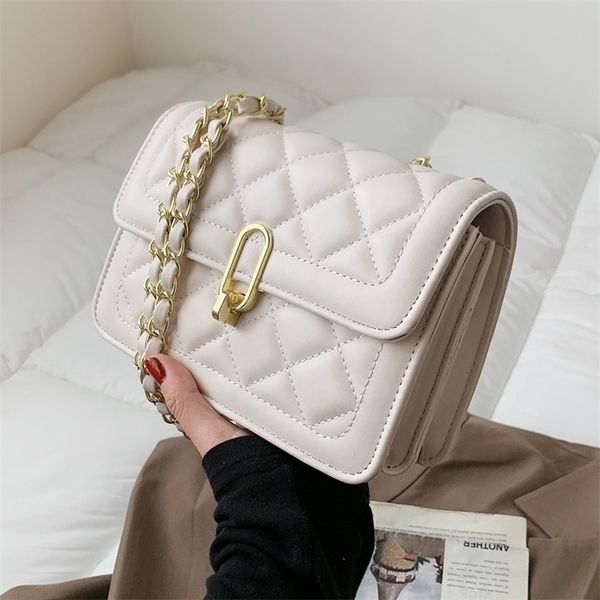 

factory store shop this year's popular white bag women's 2022 new fashion summer chain messenger versatile hbf7