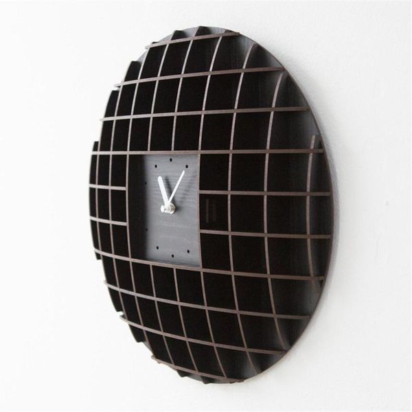 

wall clocks 16 inch pine wood clock vintage advanced unique exquisite vogue european waffles style silently for cafe home decor