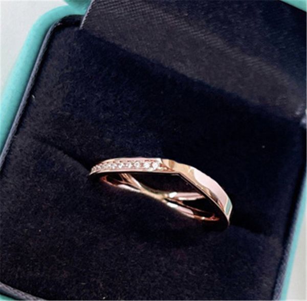 

luxury designer womens ring rose gold fashion ring brand luxurys mens diamond rings ladies womens designer jewelry 678, Silver