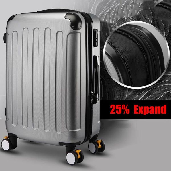 

suitcases brand 20 inch 24 28 rolling luggage suitcase boarding case travel spinner cases trolley wheeled