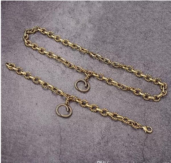 

european and american luxury jewelry flower letter copper necklace gift, Silver