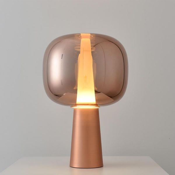 

table lamps modern nordic led lamp glass decoration light reading study room lighting different good quality