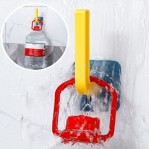 

hooks & rails 1/2pcs toilet paper holder hole-wall-mounted shelf kitchen bathroom roll storage organizing suction hook