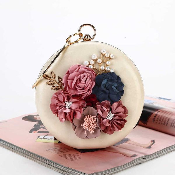 

flower dinner bag round evening with in hand celebrity banquet drs bag