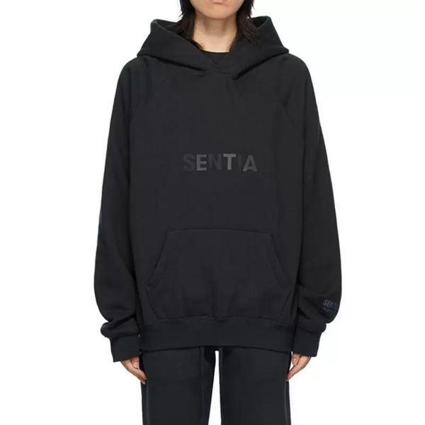 

men's luxury designer hoodie loose european version formal men and women's hoodie's sportswear sweater brand sportswear casua, Black