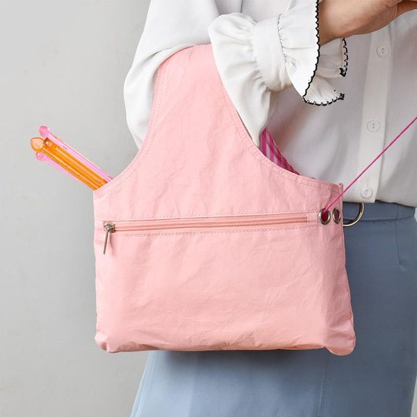 

other arts and crafts yarn sewing tool small projects storage bags organizer diy apparel needlework knitting tote bag