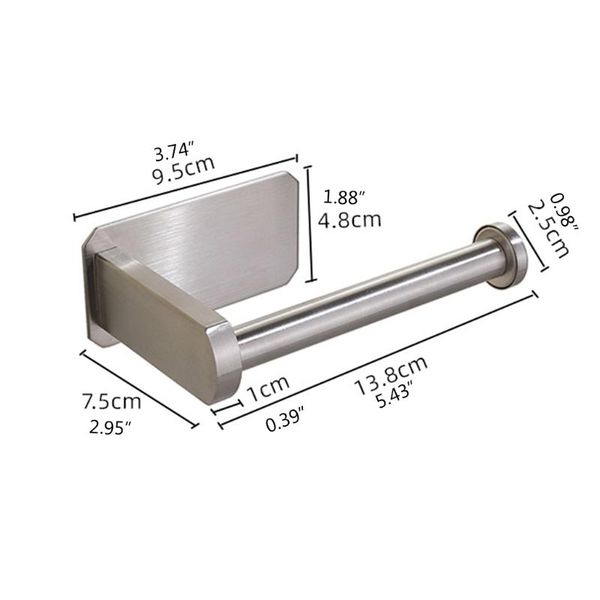 

wall mount toilet paper holder stainless steel hanging kitchen roll lxac holders