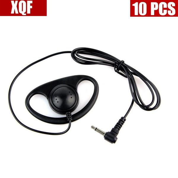 

1-pin 3.5mm jack d-shape listen only soft rubber earpiece for motorola radio walkie talkie