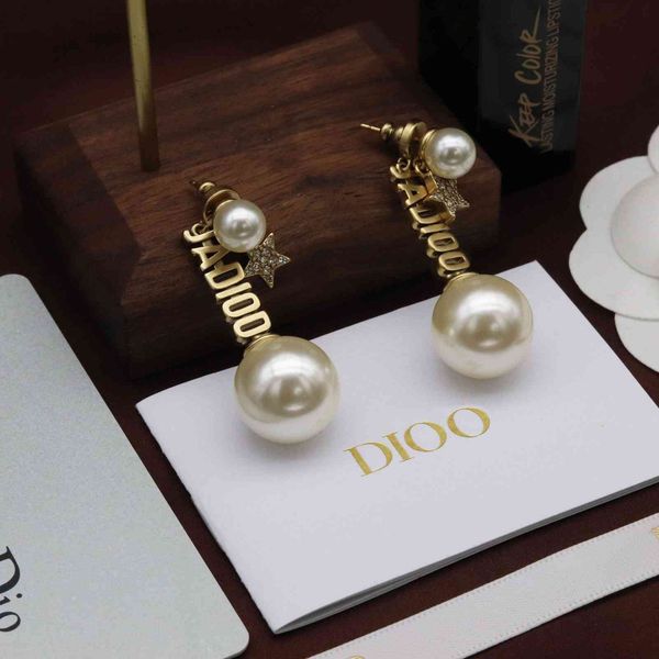 

new pearl earrings for women black friday deals, Golden
