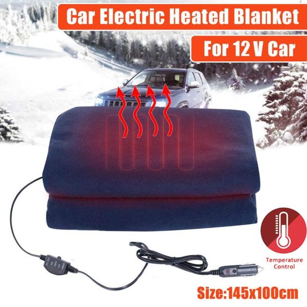 

car seat covers 145x100cm 12v heating blanket lattice energy saving warm autumn winter electric automotive wholesale