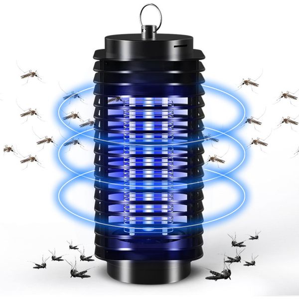 

110v/ 220v portable electric led mosquito insect trap killer lamp fly bug repellent anti mosquitos uv night light eu us uk plug