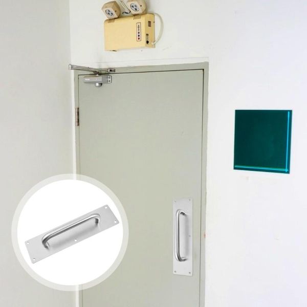 

handles & pulls 1 set silver knobs classic type door knob access safety handle