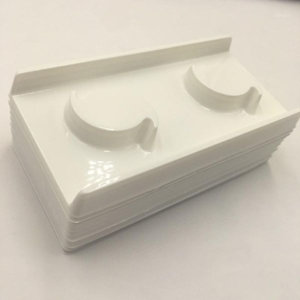 

2pairs lashes tray 50pcs/lot empty eyelashes holder price fit regular and 25mm lash1