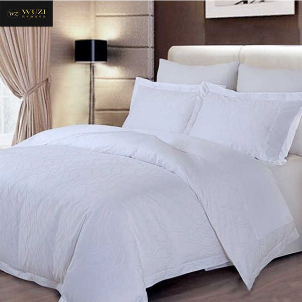 

four piece 60s satin jacquard satin bedding set on pure cotton l bed of zhijiang l