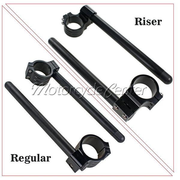 

handlebars 41mm clip ons riser regular clip-on fork tube racing cnc for 1993-2001 f650st strada black