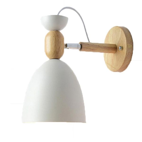 

wall lamps indoor led lamp metal lampshade wood bedside corridor vanity light luminaire sconce home deco room
