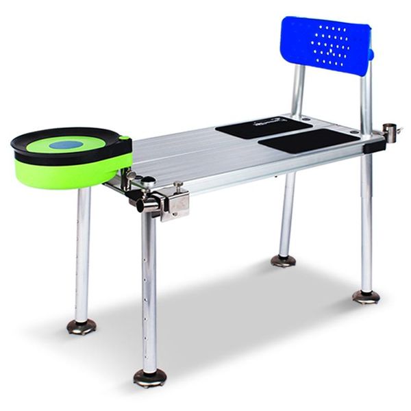 

aluminum fishing chair strong platform multi-function thick portable folding pocket accessories