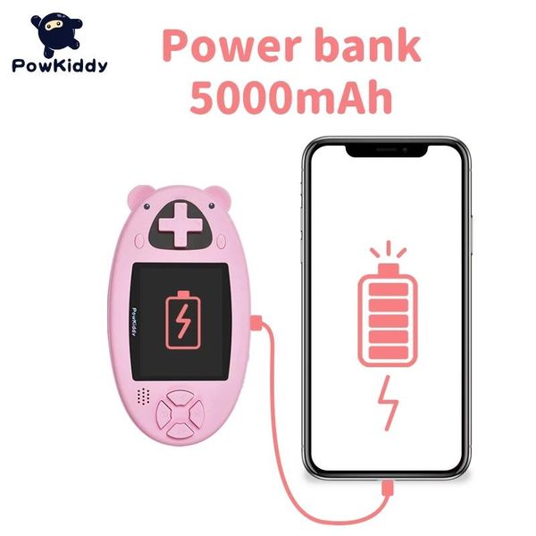 

portable game players v5 2.8-inch screen built-in 520 2021 8-bit video console hand warmers mobile phone charging function children's g