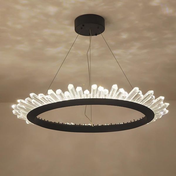 

modern led stone luminaria pendente pendant lights lumiere lamp living room light dining lamps
