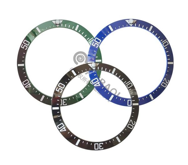 

light beads watch ceramic ring little ghost king scale outer diameter 38mm-inner 30.6mm