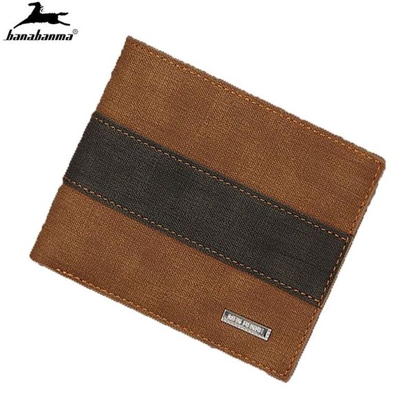 

men's wallet vintage money bag solid color leather business short card billetera hombre wallets patchwork soft purse coin, Red;black