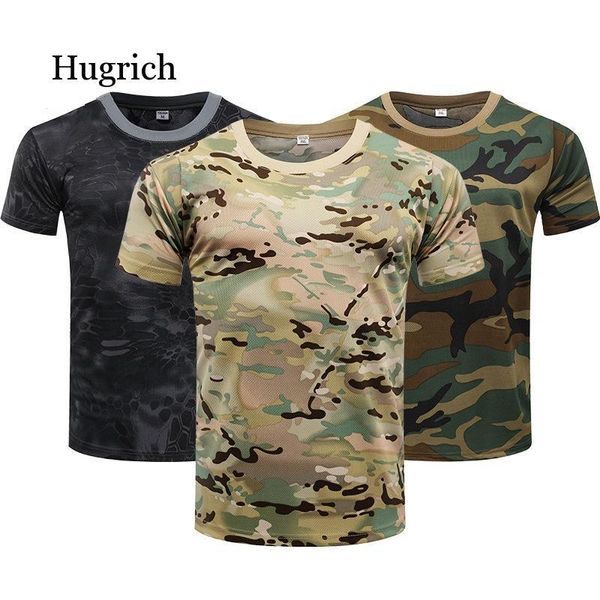

tactical camouflage men's short sleeve combat fast-drying t shirt army military outdoor camo t-shirts, White;black