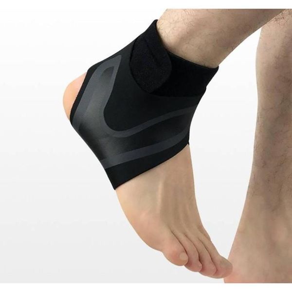 1Pc Protezioni per caviglia a compressione Anti distorsione Pallacanestro all'aperto Calcio Tutore Supporti Cinghie Fasciatura Avvolgere Supporto per il piede