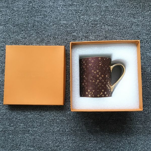 

2021 classic design mugs unisexcoffee cup home travel gift box